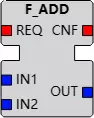 F_ADD功能块