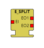 E_SPLIT功能块