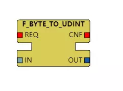 F_BYTE_TO_UDINT功能块